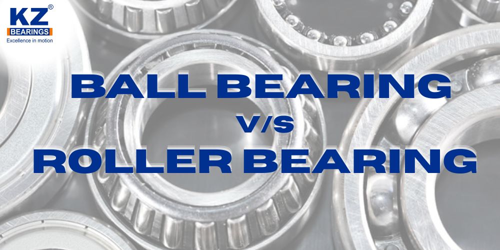 How roller bearings are different from ball bearings?
