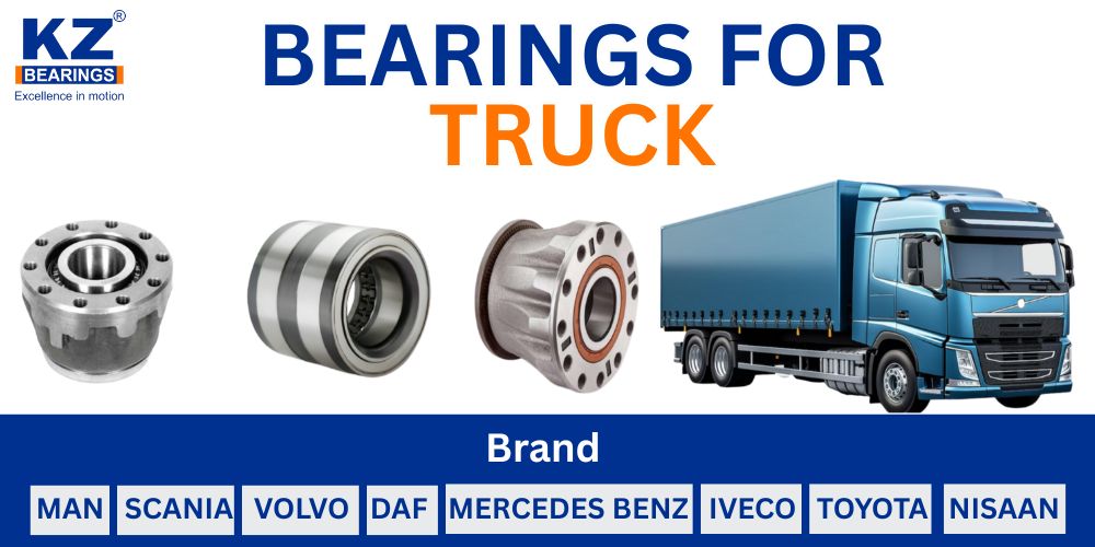 KZ bearings for TRUCK and BUS