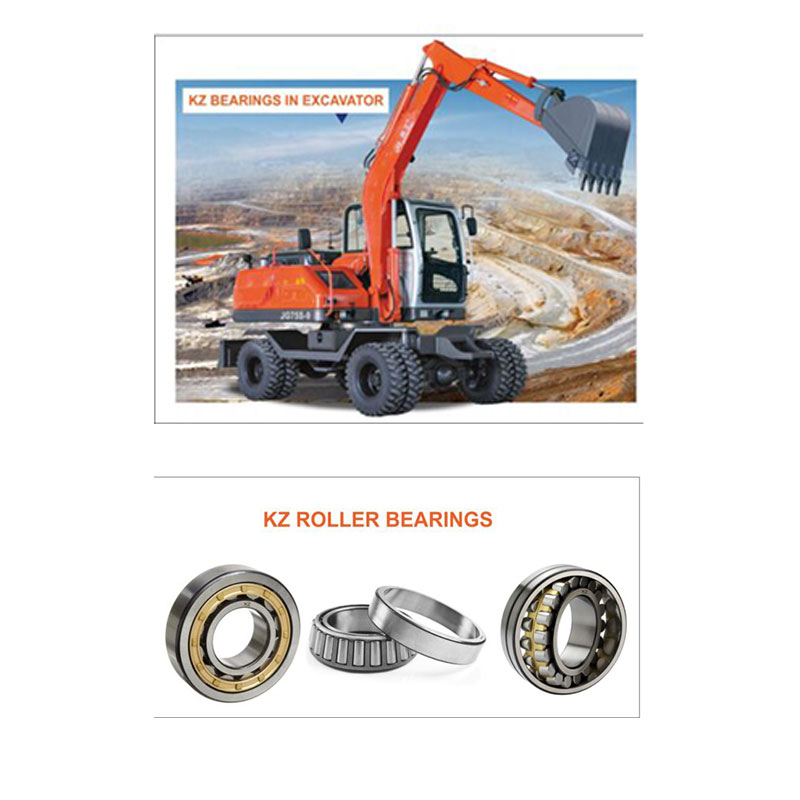 KZ excavator bearings