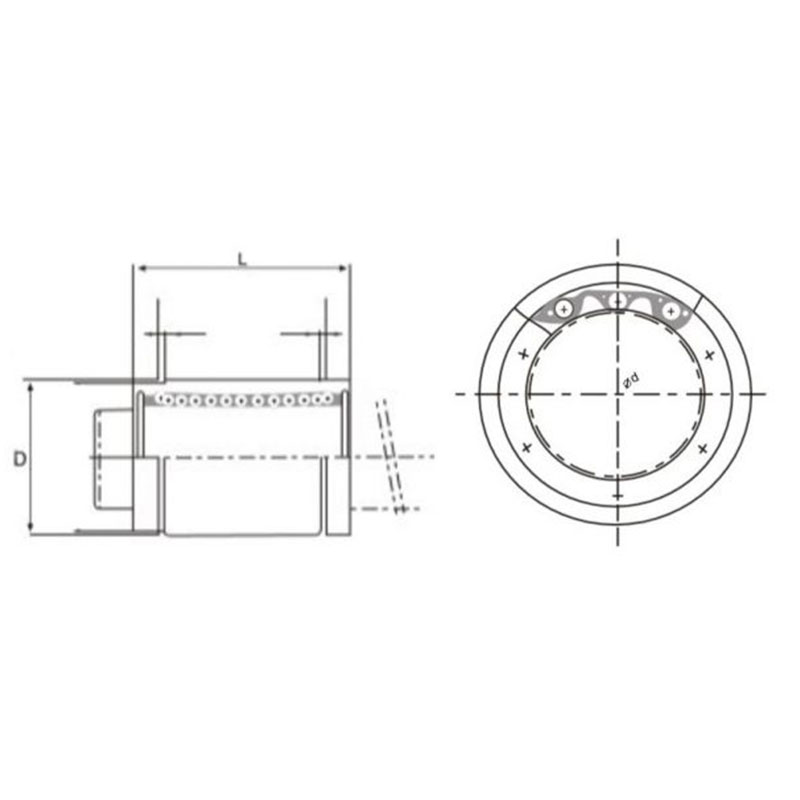 LMB Line Drawing | KG Bearing