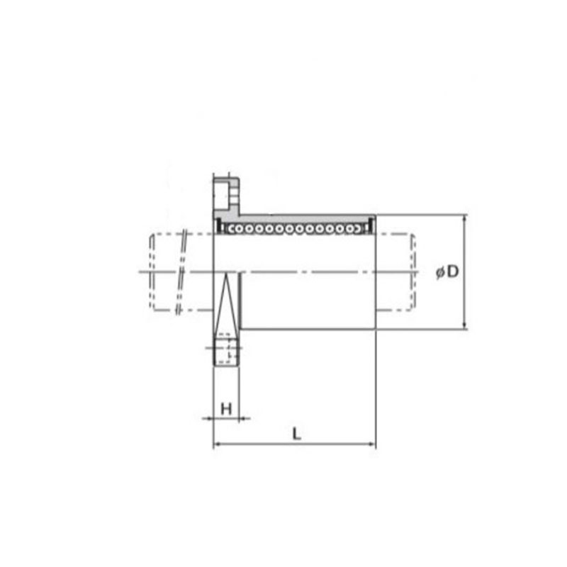 LMH Line Drawing | KG Bearing