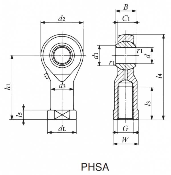 PHSA Line Drawing