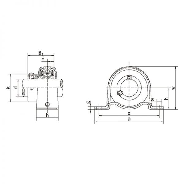 SAPP line drawing | KG Bearing