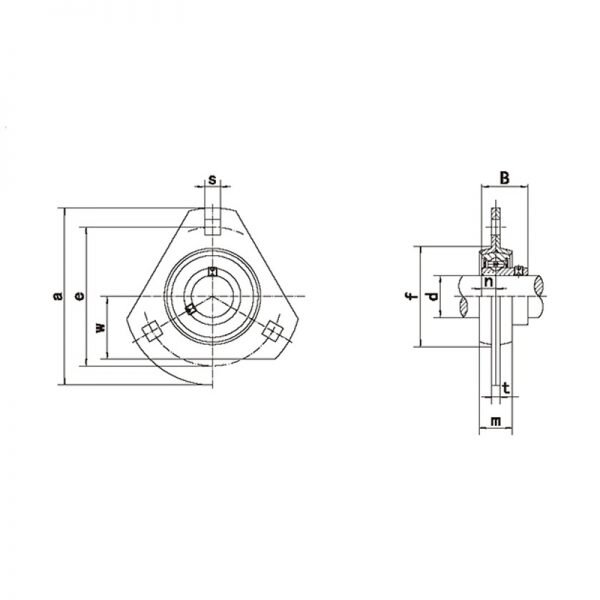 SBPFT Line Drawing | KG Bearing