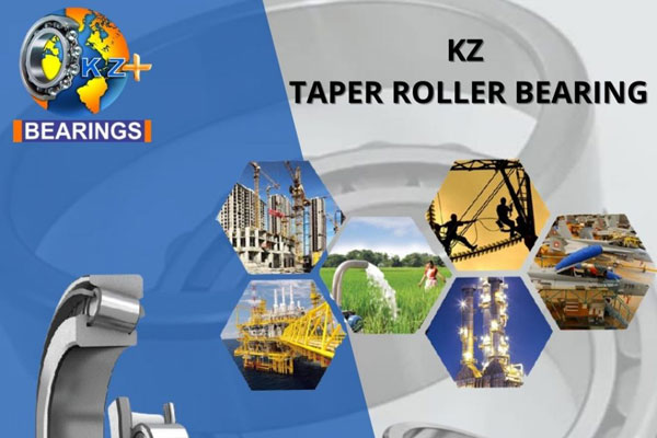 Taper Roller bearings are used in heavy machinery applications.